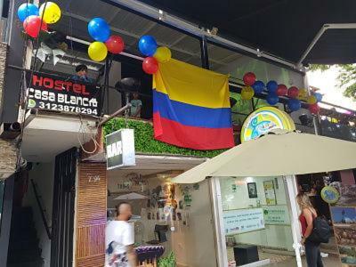 Casa Blanca Hostel Medellin Luaran gambar